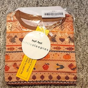 Little Sleepies 4T Harvest Fair Isle long sleeve